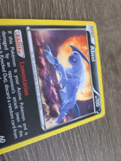 Pokemon XY Promo Absol Holo #XY178 - Image 2