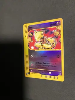 Abra Expedition Base Set Reverse Holo Card 93/165 | Pokemon TCG - Image 2