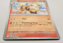Arcanine 028/182 Pokemon Sv10: Destined Rivals Reverse Holo Foil NM - Image 3