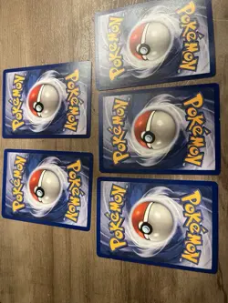 LOT OF 5!!! Kabuto 1st Edition Fossil Set Pokemon WOTC TCG Common Card #50/62 - Image 2