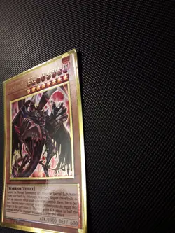 Yu-Gi-Oh! Destiny HERO-Plasma, MGED-EN007, GOLD, 1.Ed., Englisch, Misprint, GD - Image 4
