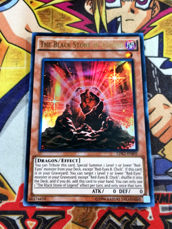 The Black Stone of Legend ldk2-enj05 Unltd Ed (LP/MP) Ultra Rare Yu-Gi-Oh! - Image 1