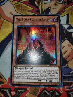 The Black Stone of Legend ldk2-enj05 Unltd Ed (LP/MP) Ultra Rare Yu-Gi-Oh! - Image 5