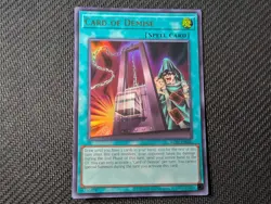 Card of Demise KC01-EN046 25th Anniversary Ultimate Kaiba Set TCG English Ultra - Image 1