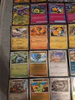 POKEMON TCG CARDS LOT OF 255 CARDS 42 HOLOGRAPHIC 200 BASE AND 15 TCG LIVE - Image 4