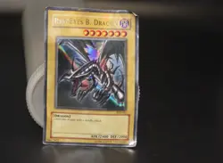 *Bad Condition* Blue-Eyes White Dragon & Red-Eyes Black Dragon YuGiOh cards - Image 5