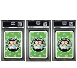 1996 POKEMON GREEN VERSION PLAYING CARDS BULBASAUR SQUIRTLE CHARMANDER PSA 10 - Image 2