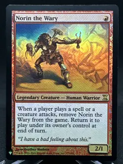 MTG Norin the Wary Foil Mystery Booster Card 171 Magic The Gathering UNPLAYED - Image 1