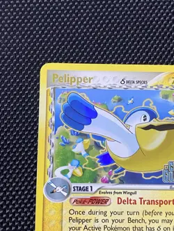 Pokemon Card - Pelipper Crystal Guardians Stamped 26/100 Reverse Holo LP/NM - Image 2