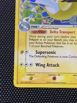 Pokemon Card - Pelipper Crystal Guardians Stamped 26/100 Reverse Holo LP/NM - Image 5