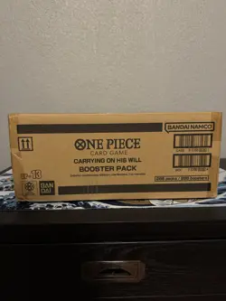 ONE PIECE CARD GAME: CARRYING ON HIS WILL BOOSTER BOX CASE OP13 English - Image 1