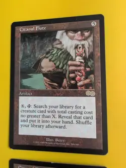Citanul Flute x2 artifact rare MTG 2 Card. Urza's Saga. Old Vintage - Image 4