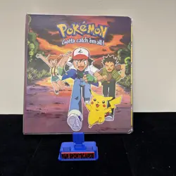 1999 Vintage New Old Stock Pokemon 3 Ring Binder No Cards Or Pages - Image 1