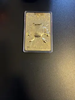 1999 Burger King Pokemon 23k Gold Plated Cards. 2/3 Authenticated.FREE SHIPPING - Image 5