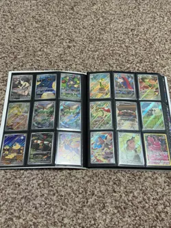 Pokemon Card Collection Binder Lot X216 Espeon Flareon M Gardevoir Generations - Image 2