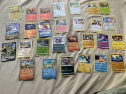 Lot Of POKEMON Ungraded Cards 28 Some Holo - Image 1