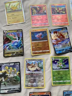 Lot Of POKEMON Ungraded Cards 28 Some Holo - Image 3