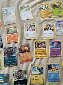 Lot Of POKEMON Ungraded Cards 28 Some Holo - Image 5