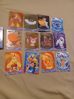 Topps Pokemon Cards TV Animation Edition Lot Of 39 Cards - Image 1