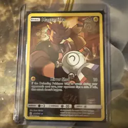 Pokemon TCG Magnemite Holo Secret Rare Card Sun & Moon Cosmic Eclipse 242/236 - Image 1