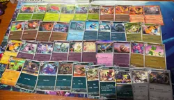 Phantasmal Flames Reverse Holo Lot of 54 Cards / No Duplicates - NM Pack Fresh - Image 1