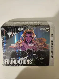 Magic The Gathering Foundations Collector Booster Box English Sealed - Image 1