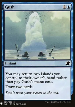 MTG Magic the Gathering Gush (397/1703) Mystery Booster LP - Image 1