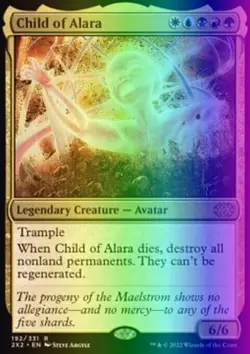 MTG Magic the Gathering Child of Alara (192/686) Double Masters 2022 LP FOIL - Image 1