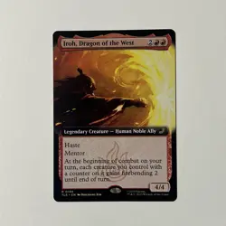 MTG - Iroh, Dragon of the West (Extended Art) Avatar Eternal Legal #194 - NM - Image 1