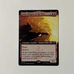 MTG - Iroh, Dragon of the West (Extended Art) Avatar Eternal Legal #194 - NM - Image 2