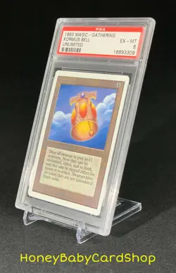 MTG Unlimited Edition 1993 Kormus Bell PSA 6 EX/MT Old School 93/94 - Image 3