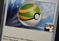 SWIRL Nest Ball 181/198 Play! Prize Pack Series 4 Promo Cosmos Holo Pokemon NM - Image 3