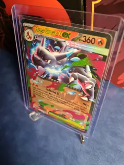 Pokemon Mega-Glurak X EX • 013/094 • Fatale Flammen • Double Rare • DE • NM - Image 3