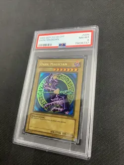 2002 Yu-Gi-Oh! Dark Magician SDY #006 PSA 8 NM-MT - Image 1