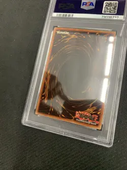 2002 Yu-Gi-Oh! Dark Magician SDY #006 PSA 8 NM-MT - Image 3