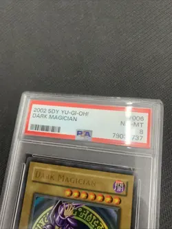 2002 Yu-Gi-Oh! Dark Magician SDY #006 PSA 8 NM-MT - Image 4
