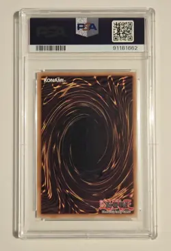 2002 Yu-Gi-Oh! LOB-001 Blue Eyes White Dragon PSA 8 - Image 4