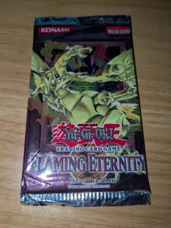 Yu-Gi-Oh! Flaming Eternity Booster Pack Unlimited Edition FET NEW SEALED - Image 1