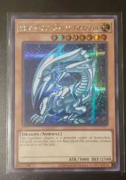 YU-GI-OH! KC01 Blue-Eyes White Dragon Prismatic Secret NM Kaiba 25th Briefcase - Image 2