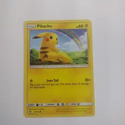 Pokemon Card S&M Shining Legends Pikachu 28/73 MINT - Image 1