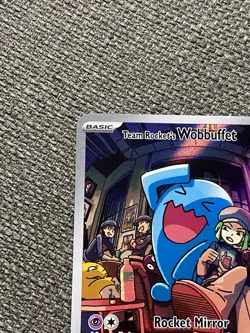 Team Rocket's Wobbuffet 203 Pokemon Card NM - Image 2