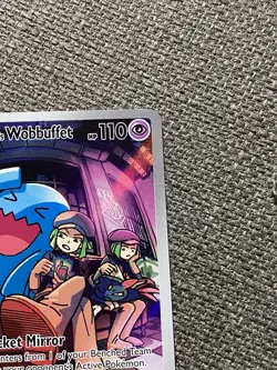 Team Rocket's Wobbuffet 203 Pokemon Card NM - Image 3