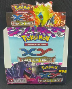Pokemon XY Phantom Forces M Gengar EX Opened Emptied Booster Card Box TCG CCG - Image 4