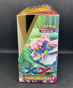 Pokemon XY Phantom Forces M Gengar EX Opened Emptied Booster Card Box TCG CCG - Image 5