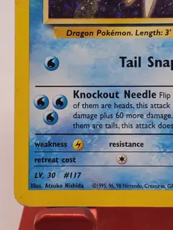Mistys Seadra Prerelease Gym Heroes Holo Rare Unlimited Pokemon Card 9/132 - MP - Image 4