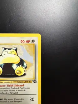 Snorlax 27/64 Jungle Set Non-Holo Rare Card Unlimited WOTC Pokemon TCG - Image 3