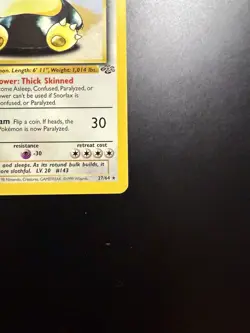Snorlax 27/64 Jungle Set Non-Holo Rare Card Unlimited WOTC Pokemon TCG - Image 4