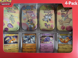Pokemon Scarlet & Violet Trading Card Game 151 Mini Tin Raichu Machamp Gengar - Image 3