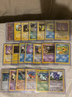Pokemon & Yugioh! 90's Vintage 40 Card Lot. Various Foils & Editions. - Image 3
