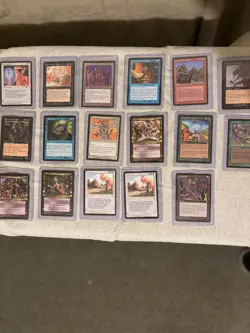 25 MTG Magic The Gathering Vintage Card Lot. Reserved list & English. Graded-MP - Image 2
